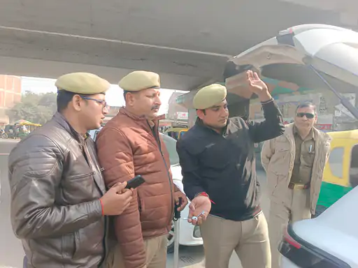 उन्नाव में 'खाकी' का कड़ा पहरा