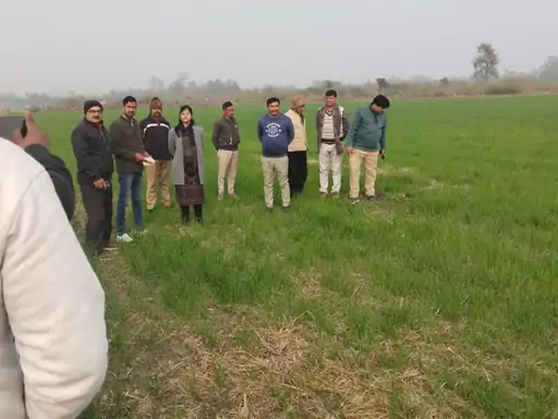 गेरुआ गांव में 4 बीघा वन भूमि से हटा अवैध कब्जा