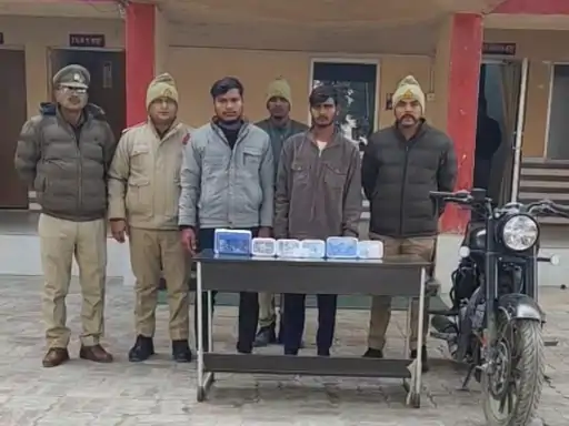 अचलगंज पुलिस ने जमुका के दो शातिर चोरों को दबोचा