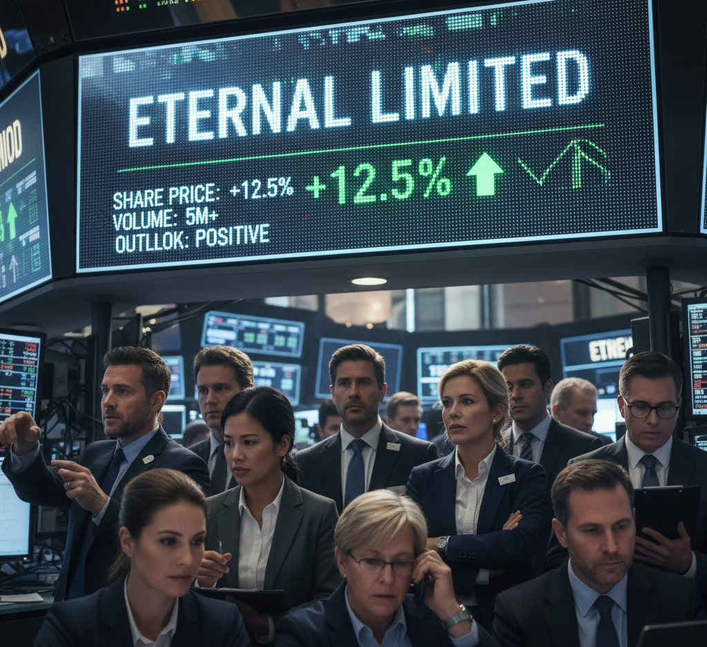 Eternal Limited के शेयरों में हलचल, निवेशकों की नज़र कंपनी के भविष्य पर