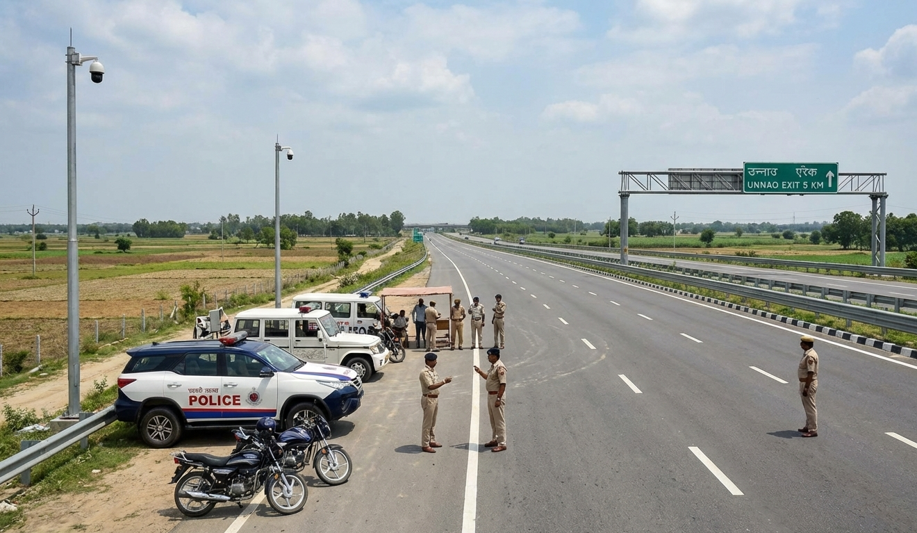 अगरा-लखनऊ एक्सप्रेसवे पर सुरक्षा व्यवस्था होगी मजबूत, उन्नाव क्षेत्र को मिलेगा लाभ
