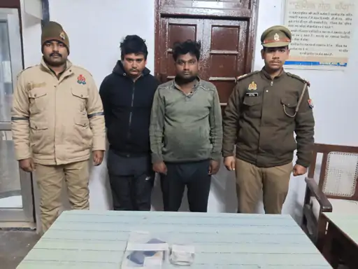 एटीएम कार्ड बदलकर ठगी करने वाले गिरोह के 2 शातिर गिरफ्तार