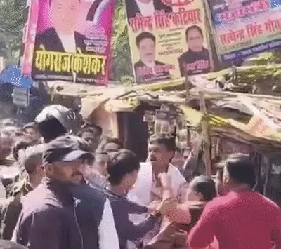 साले ने जीजा को सरेआम जड़े थप्पड़